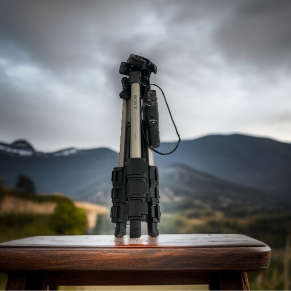 Sony VCT-D680RM Remote Control Portable Tripod for Sony Cameras & Camcorders - Picture 1 of 5